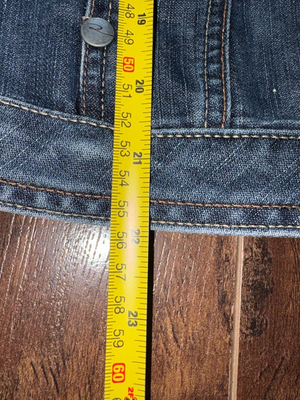 Ricki's Blue Denim Button-Front Jacket Size Small - Picture 7 of 12
